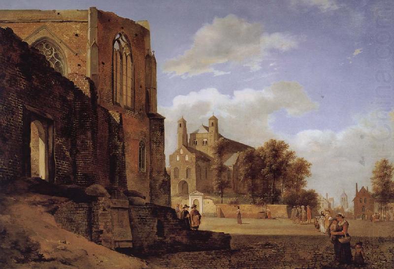 Cathedral Landscape, Jan van der Heyden